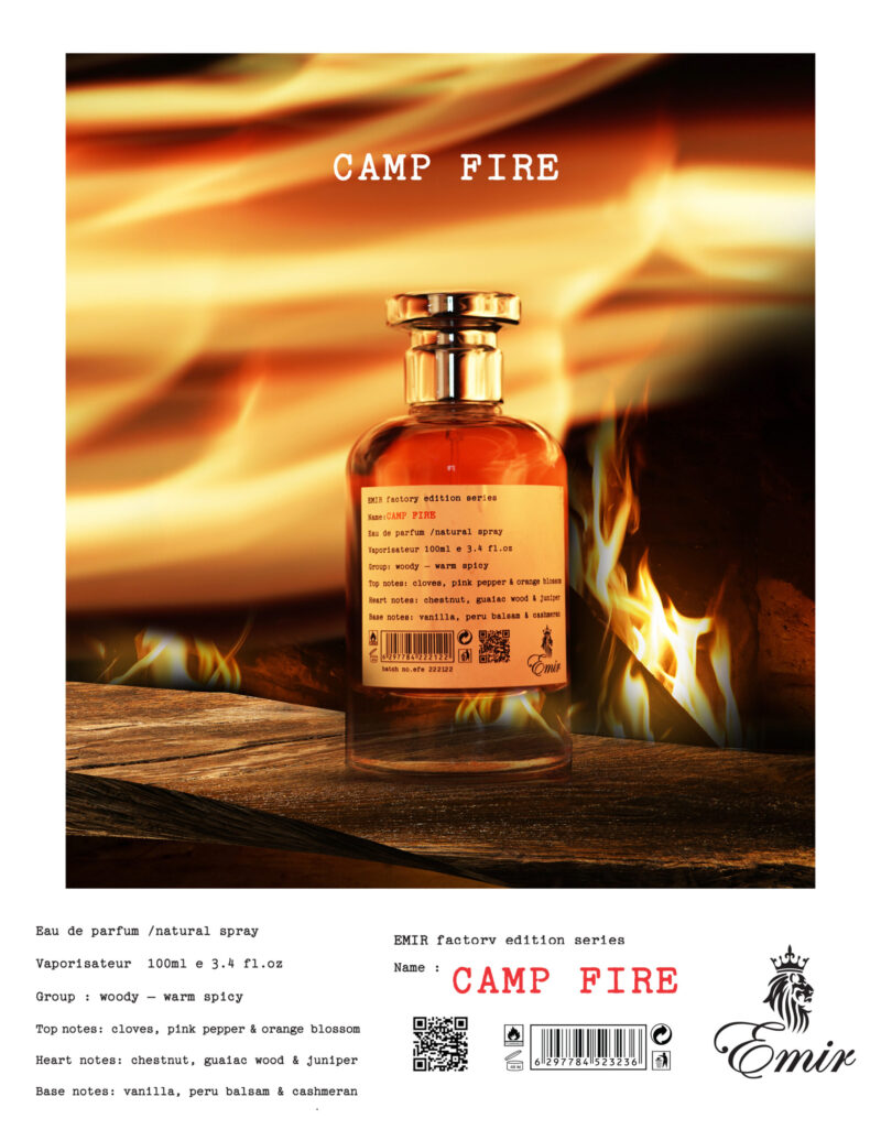 Paris Corner | Emir | Emir Factory Edition | Campfire 75ml for Men - Image 3