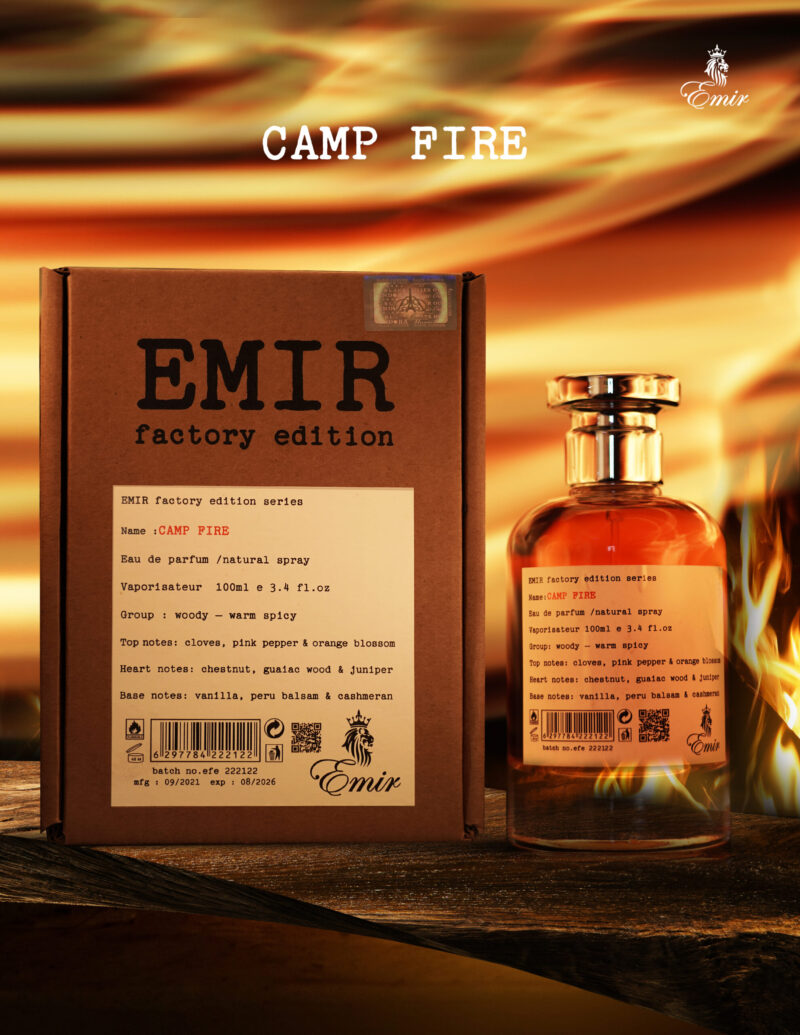 Paris Corner | Emir | Emir Factory Edition | Campfire 75ml for Men - Image 2