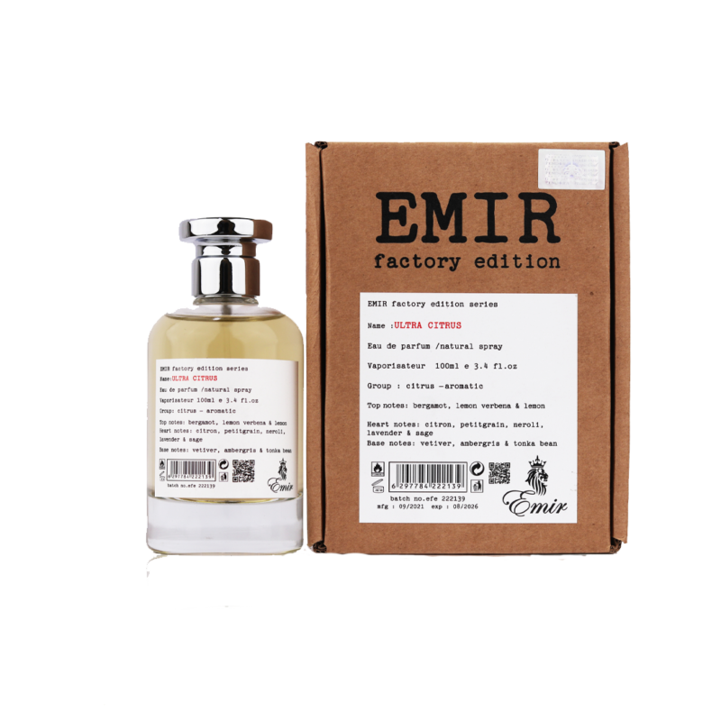 Paris Corner | Emir | Emir Factory Edition | Ultra Citrus 100ml for Men - Image 3